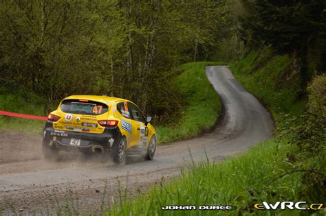 Jouines R Mi Bonicel Adrien Renault Clio Rs R T Rallye Lyon