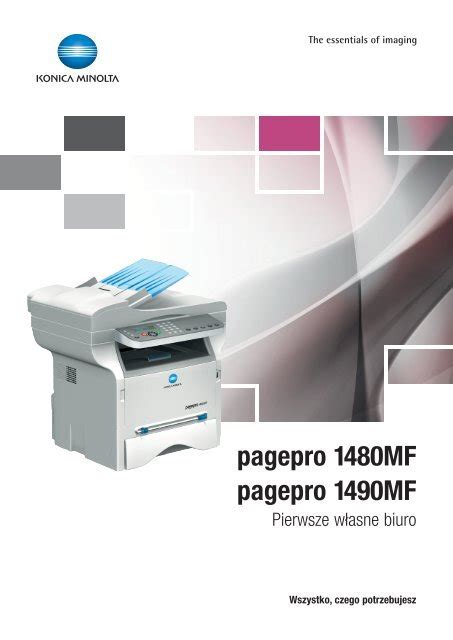 Pagepro Mf Pagepro Mf Konica Minolta