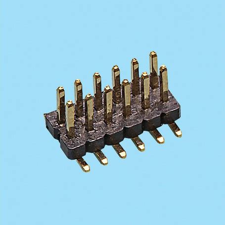 1360 Stright Pin Header Double Row SMD Pitch 1 27 Mm