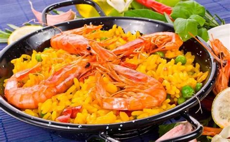 Arroz Con Gambas Y Guisantes