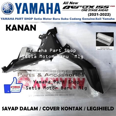 Jual Cover Side Kontak Sayap Dalam Legshield Kanan All New Aerox