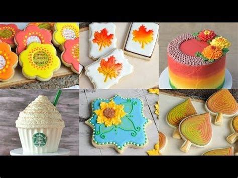 10 AMAZING FALL COOKIES AND CAKES By HANIELA S YouTube Pumpkin