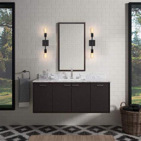 Matte Black Bathroom Vanity Light Fixtures Modern Bathroom Wall