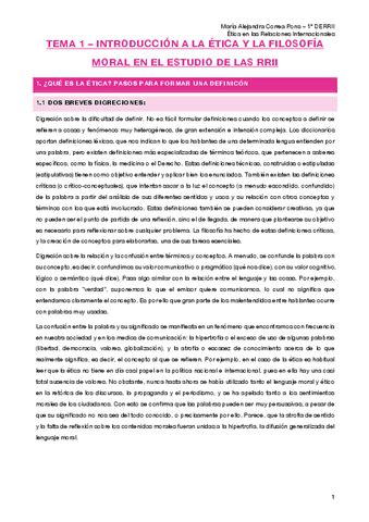 Tema Etica En Las Rrii Pdf