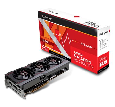 Видеокарта AMD Radeon RX 7900 XTX 24GB GDDR6 Pulse Gaming OC Sapphire ...