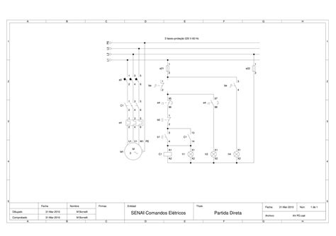 Sistema De Partida Direta De Motor Trifásico Ppt