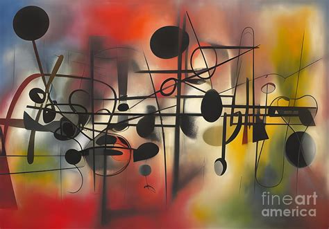 Guitar Music Painting By Philip Openshaw Fine Art America