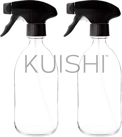 Kuishi Flacon Vaporisateur En Verre Transparent Ml X Flacon