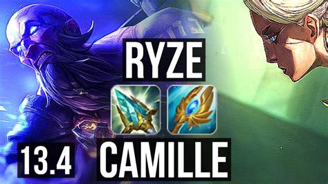 RYZE Vs CAMILLE TOP 3 0 8 1 5M Mastery 900 Games KR