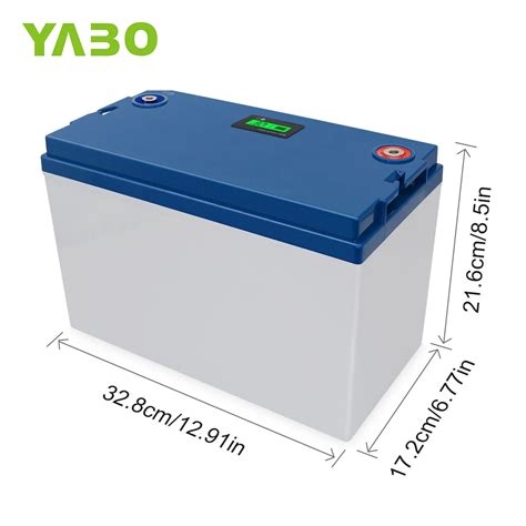 Yabo Lifepo4 Battery 12v 24v 36v 48v 24ah 36ah 50ah 60ah 100ah 150ah 200ah 300ah Deep Cycle