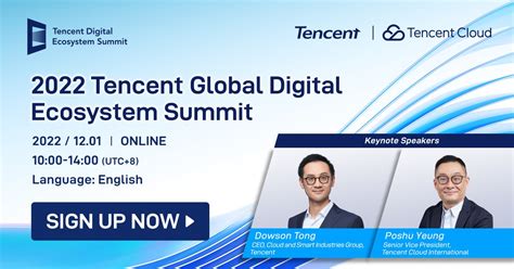 Tencent 腾讯 on Twitter RT tencentcloud The 2022 Tencent Global