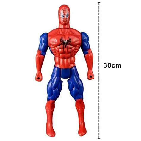 Boneco Homem Aranha Articulado 28cm Aventureiros Spider Man Shopee Brasil