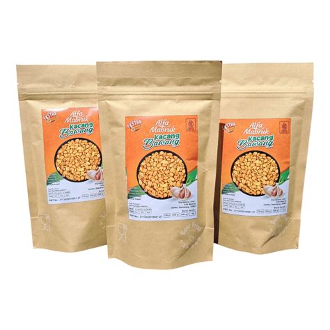 Jual Kacang Bali Kacang Bawang Goreng 1kg Gurih Asin Original