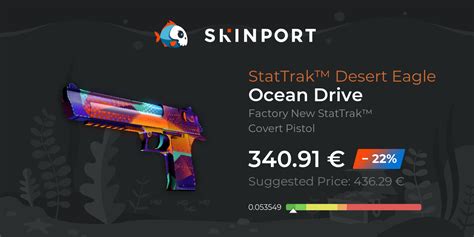 Stattrak™ Desert Eagle Ocean Drive Factory New Cs2 Skinport