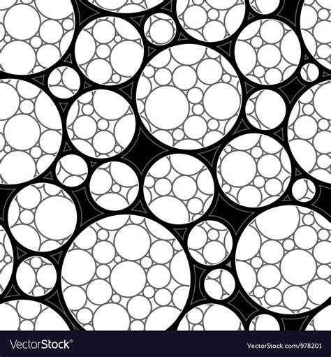 Seamless Circle Pattern Royalty Free Vector Image