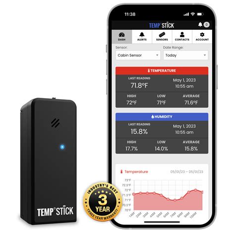 shop wifi temperature humidity sensors  temp stick