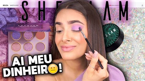 Testando Maquiagens Da Shein Na Sinceridade Youtube