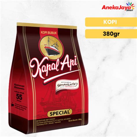 Jual KAPAL API SPECIAL KOPI BUBUK 380GR Kota Semarang AnekaJaya