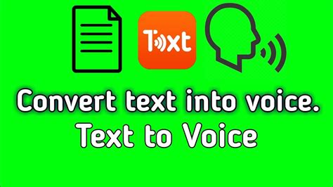 How To Convert Text Into Speech Text To Voice Convert Text To