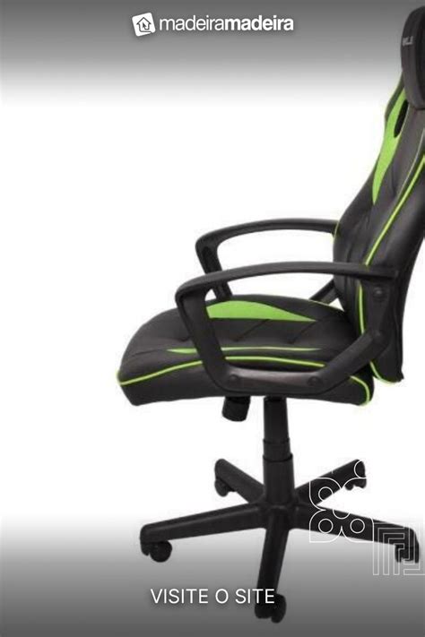 Cadeira Gamer Barata Verde Eaglex S Kg Ajuste De Altura E Modo