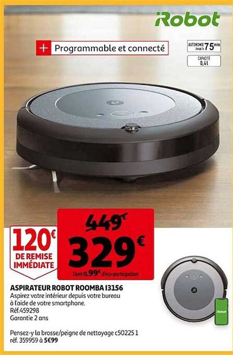 Promo Aspirateur Robot Roomba Chez Auchan Icatalogue Fr