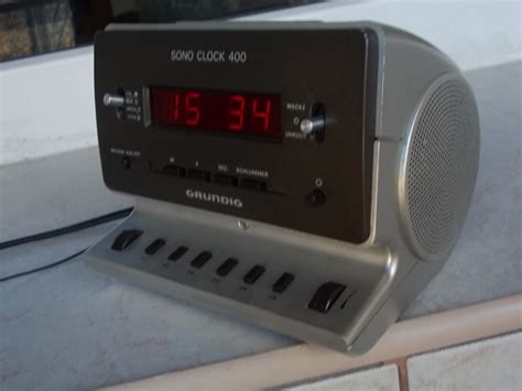 Radio GRUNDIG Sono Clock 400 Ceas Digital Vintage 1980 Germany Audioweb