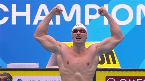 Mondiaux De Natation L On Marchand Et Maxime Grousset En Locomotives