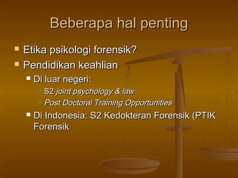 Psikologi Forensik Ppt