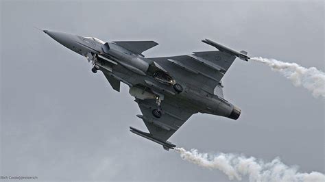 Air Aircraft Fighter Force Gripen Jas 39 Jet Military Saab Swedish