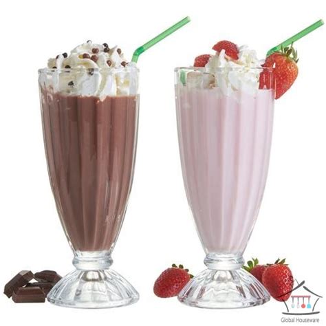 Milkshake Glass 6 Pack Global Houseware