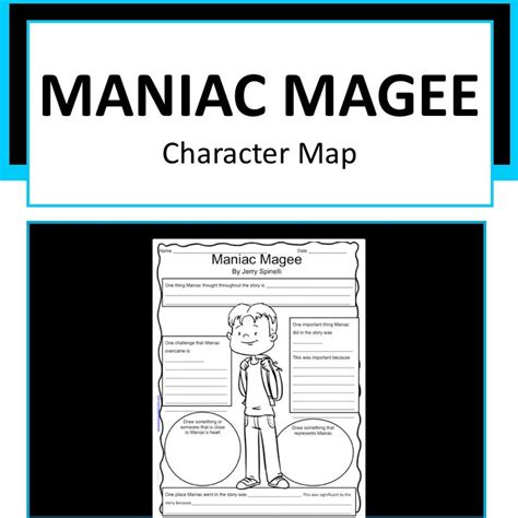 Maniac Magee Character Map Maniac Magee Character Map Magee