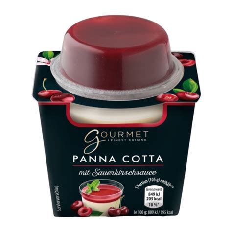 GOURMET Panna Cotta Auf Frucht Von ALDI Nord Ansehen