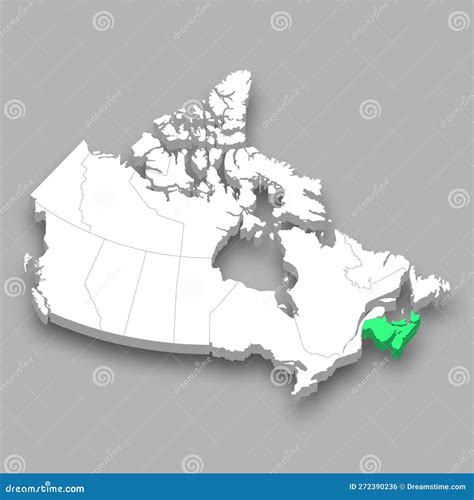 The Maritimes The Maritime Provinces Of Eastern Canada Political Map