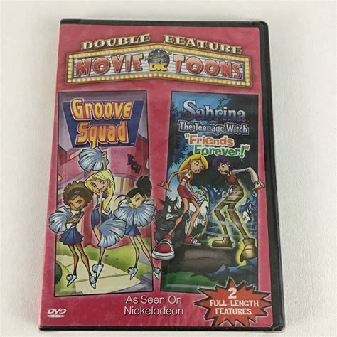 Movie Toons Double Feature Dvd Groove Squad Sabrina Teenage Witch