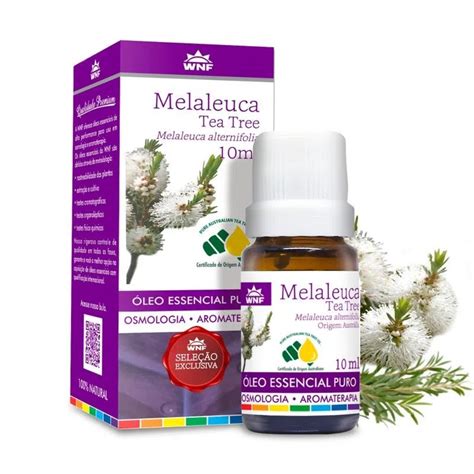 Óleo Essencial de Melaleuca Tea Tree 10ml WNF Melaleuca alternifolia