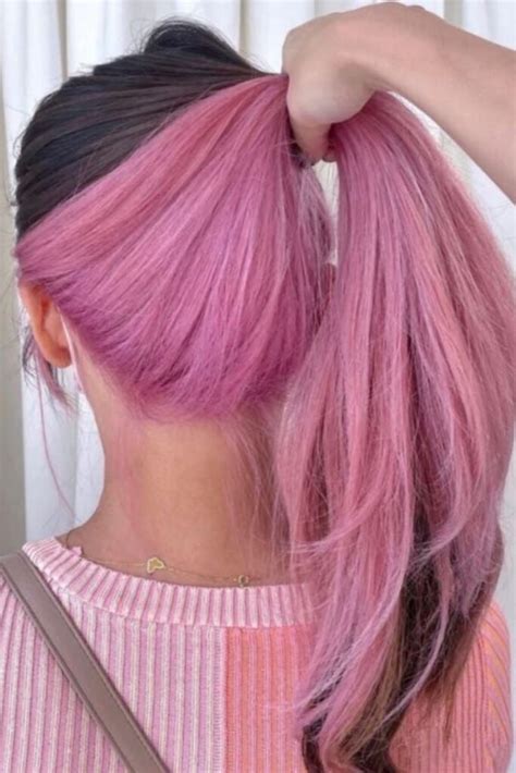 Top 13 Pink Underdye Hair Ideas For Women