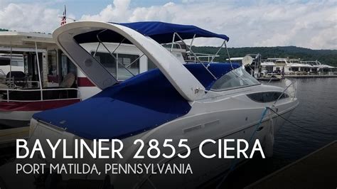 2001 30 Foot Bayliner Cierra Power Boat For Sale In Port Matilda Pa