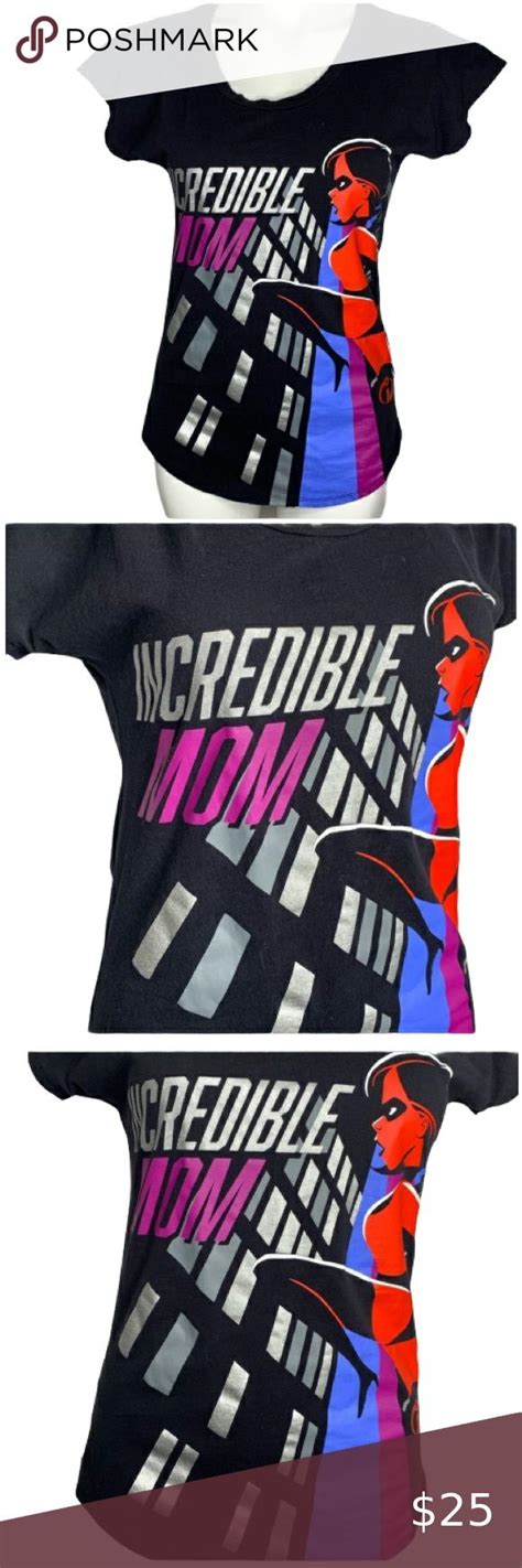 Disneys Elastigirl Incredible Mom” T Shirt