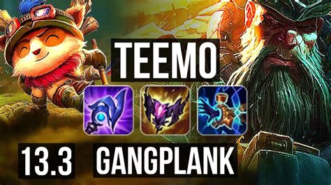 Teemo Vs Gp Top M Mastery Rank Teemo Games Euw