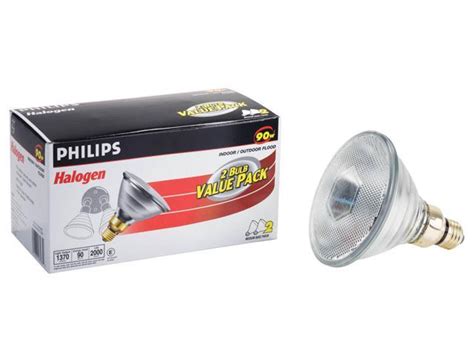 Phillips 278242 2 Pack 90 Watt Par 38 Halogen Indoor Outdoor Flood