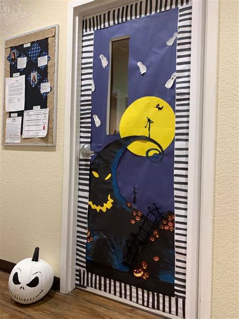 Nightmare Before Christmas Door Decoration Ideas Psoriasisguru