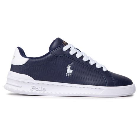 Sneakersy Polo Ralph Lauren Hrt Ct Ii Granatowy Eobuwie