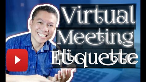 Virtual Meeting Etiquette 5 Tips For Being Professional During A