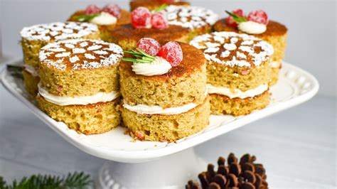 Christmas Cakes Wallpapers Wallpaper Cave