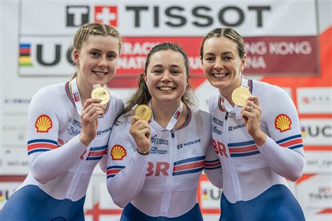 Great Britain Qualifies Full Track Cycling Squad For Paris Olympics