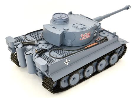 Rc Panzer Tiger Heng Long Rauch Sound Stahlgetriebe Bb Ir