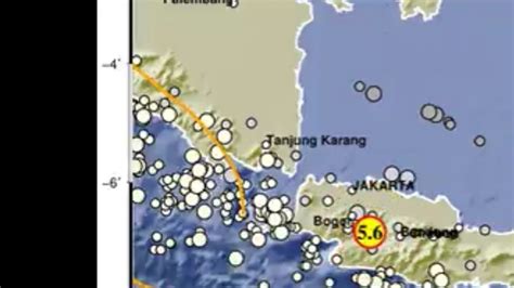 Breaking News Bmkg Gempa Cianjur M 56 Diduga Dari Pergerakan Sesar