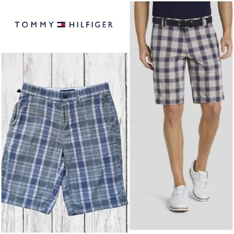 Tommy Hilfiger Shorts Tommy Hilfiger Vintage S Bluegray Plaid