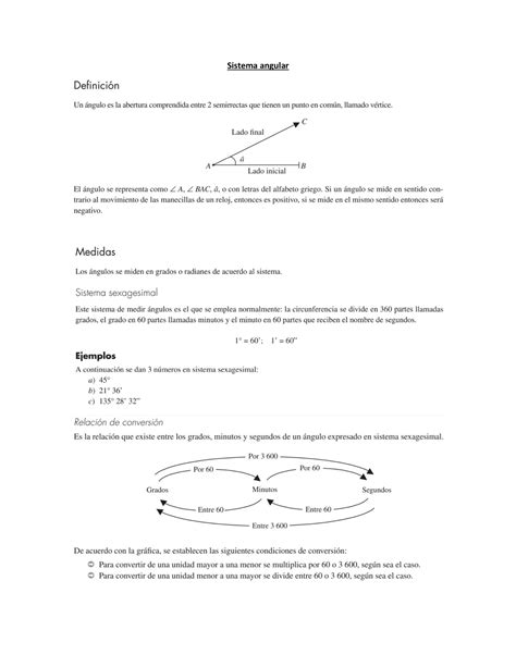 Apunte 1 Sistema Angular Álgebra Warning Tt Undefined Function