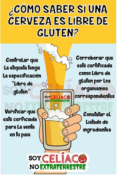 Cerveza sin gluten cómo saber qué cervezas son aptas para celíacos